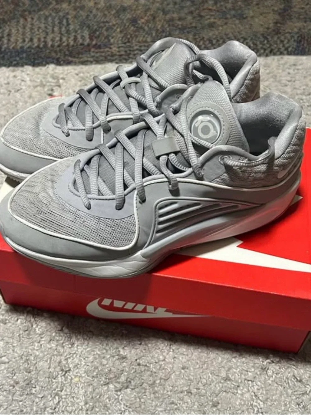 Nike Men's Gray Athletic Sneakers